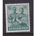 GERMANY 1947 ALLIED ZONE 16pf WORKER FARMER MIN...