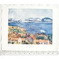 Illustration - l'estaque, Cezanne
