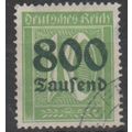 Mi 301A used 1923 Cat € 6.50