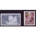 Sweden Academy of Fine Arts 2v 1985 MNH SG#1265...