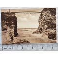 vintage postcard Island Bridge, Newquay