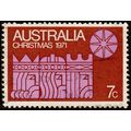 Australia 1971 Christmas 7c Used Stamp 478.