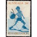 Australia 1972 Rehabilitation 24c Used Stamp .