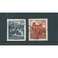 liechtenstein stamps sg 225 castles 1943 sg225 ...