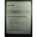 1976 First Lynchburg Industrial Park Ad - 150 Acres