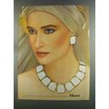 1982 Monet Contempora Collection Necklace & Earrings Ad