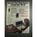 1984 Radio Shack TRS-80 Model 4P Computer Ad