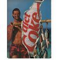 Diet Coke Full 2 page Printed Ad March 1993 Gla...