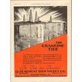 BEAUMONT IRON WORKS CO 1931 Changing tide oil g...