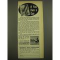 1952 National Rifle Association Ad - If you own a gun