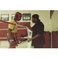 Terry Duffus Gloucester Boxer Hand Signed Boxin...