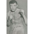 Joe Baksi Boxer Antique Printed Signed Publicit...