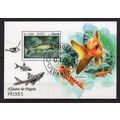 Angola 2018 LES POISSONS LE SYNODONTIS BLOC OBL...