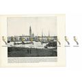 Antwerp Quays, Belgium, Book Illustration (Prin...