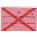 Queen's Birthday Parade Pass Ticket 14th June 1...