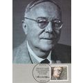 Reinhold Maier German FDP Politician Rare FDC P...