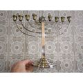 Vintage Early 20C Wide Judaica Silver-Plated Ch...