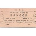 U.T.A. Edmondson Ticket - Bangor West to Bangor