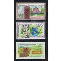 New Zealand Orchids Ploughing Geyser 3v 1980 MN...
