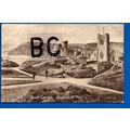 Postcard Castle Grounds Aberystwyth Cardiganshi...