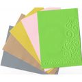A6 Embossed Paper. 10 Sheets. Flourishes. Cardm...