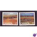CANADA 1980 ALBERTA SG986/987 SET 2 VALS U/M MINT