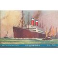 United States Lines - S.S. America - 21,144 Tons