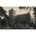 Icklesham, E Sussex - Church - real photo postc...