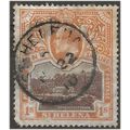 St Helena 1903 SG59 1/- Brown & Brown-Orange FI...