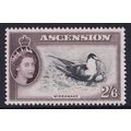 Ascension Island QEII 1956 2s6d Black Deep Dull...