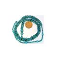 Rainbow Teal Blue Beaded Daisy Chain Choker Nec...