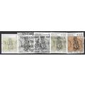 2000/2010 5 different values - fine used (o)