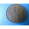 1945 GEORGE VI ONE PENNY. FREE POST (j) AAJ