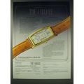 1989 Hamilton The Carlisle Watch Ad - Hamilton Style 1937