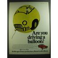 1969 Rover Cars Ad - Are you driving a balloon?