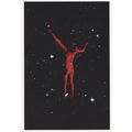 Paul Cupido Teardrop Human Floating Into Space ...