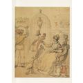 Thomas Rowlandson A Lady Surrounded By Her Pets...