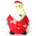 Santa Claus Tealight Holder Ceramic 13.5 CM