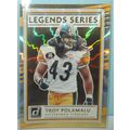 2020 Panini Donruss TROY POLAMALU (Steelers) Le...