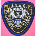 Police Dept, US Air Force, McPherson, KS. PP08.