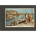 Postcard East Yorkshire Bridlington The Harbour