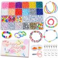 Beads for Jewelry Making 6720pcs Glass Seed Bea...