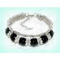 Sale Tibetan Silver Hill Tribe Style Black Bead...