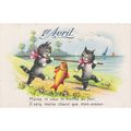 CARTE POSTALE - 1 er AVRIL - REF 6