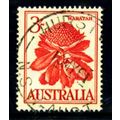 AUSTRALIA 1959 SG 326 3s WARATAH FINE USED #