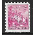 AUSTRIA 1957 BUILDINGS 3s.50 MAUVE ESTERHAZY PA...