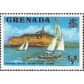 GRENADA, SEA, Sailing yachts at Point Saline, b...