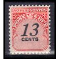 J103 13c Postage Due Just Clears Fine MNH KA1056