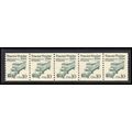 2457 10c Truck Fine MNH Dry Gum PNC 1/5 KA8774