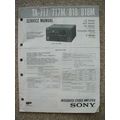 Sony TA-717 / 717M / 818 / 818M Original Servic...
